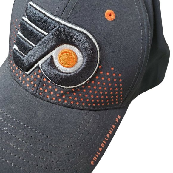 NHL Men's Fanatics Branded Black Philadelphia Flyers Core Adjustable Hat M/L - Picture 2 of 6